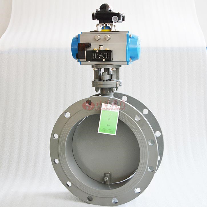 氣動通風(fēng)蝶閥實(shí)物圖